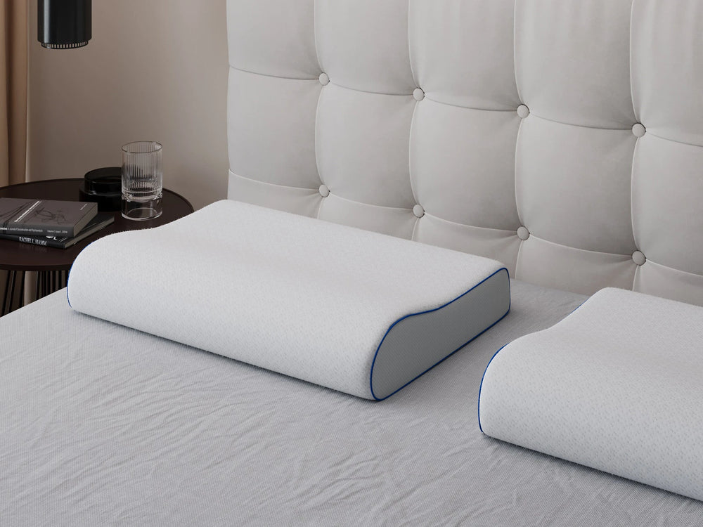 SMARTBett Nackenstützkissen aus Memory-Schaum, 60 × 40 × 10 cm