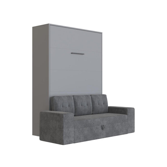 SMARTBett Schrankbett M3 Vertikal mit Sofa