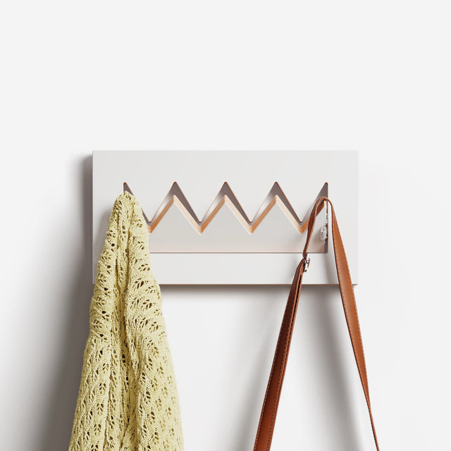 Klappgarderobe Fläpps Crownhäng – Wandgarderobe in Kronenform, 40, 60 oder 80 cm