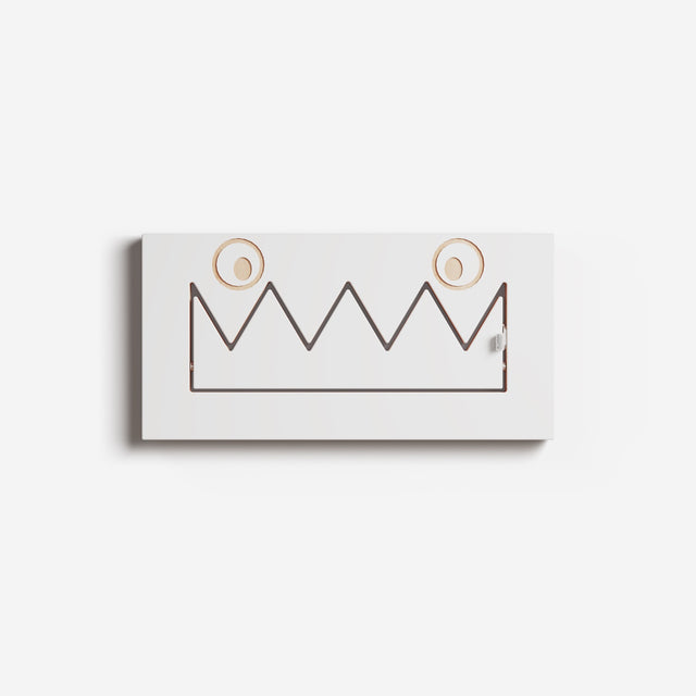Klappgarderobe Fläpps Monsterhäng – Wandgarderobe für das Kinderzimmer, 40, 60 oder 80 cm