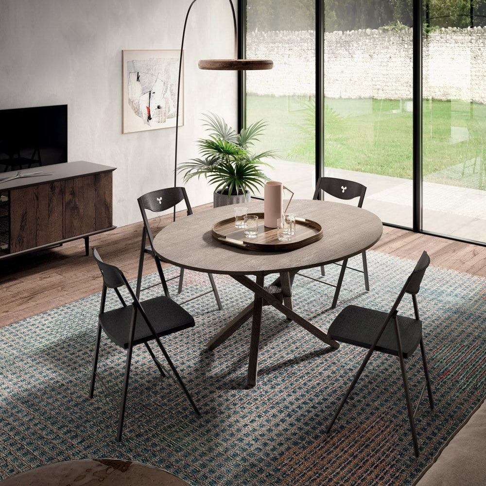 Ellis als ovaler Esstisch, Rovere Wild Delhi
