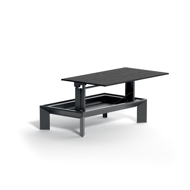Multifunktionstisch Metrino – Couchtisch mit Lift-Platte und Stauraum