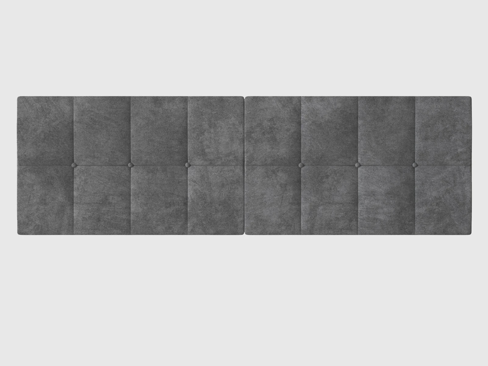 Rückenteil gepolstert für SMARTBett Schrankbett M1 140x200 - 2x77cm Anthrazit