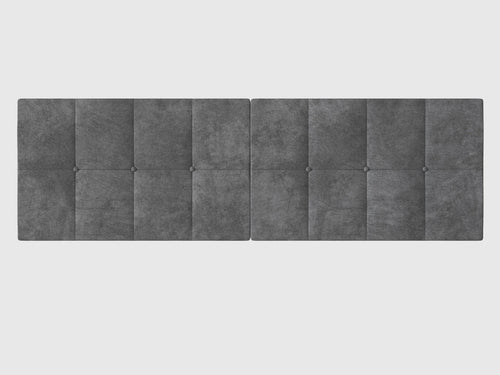 Rückenteil gepolstert für SMARTBett Schrankbett M1 140x200 - 2x77cm Anthrazit