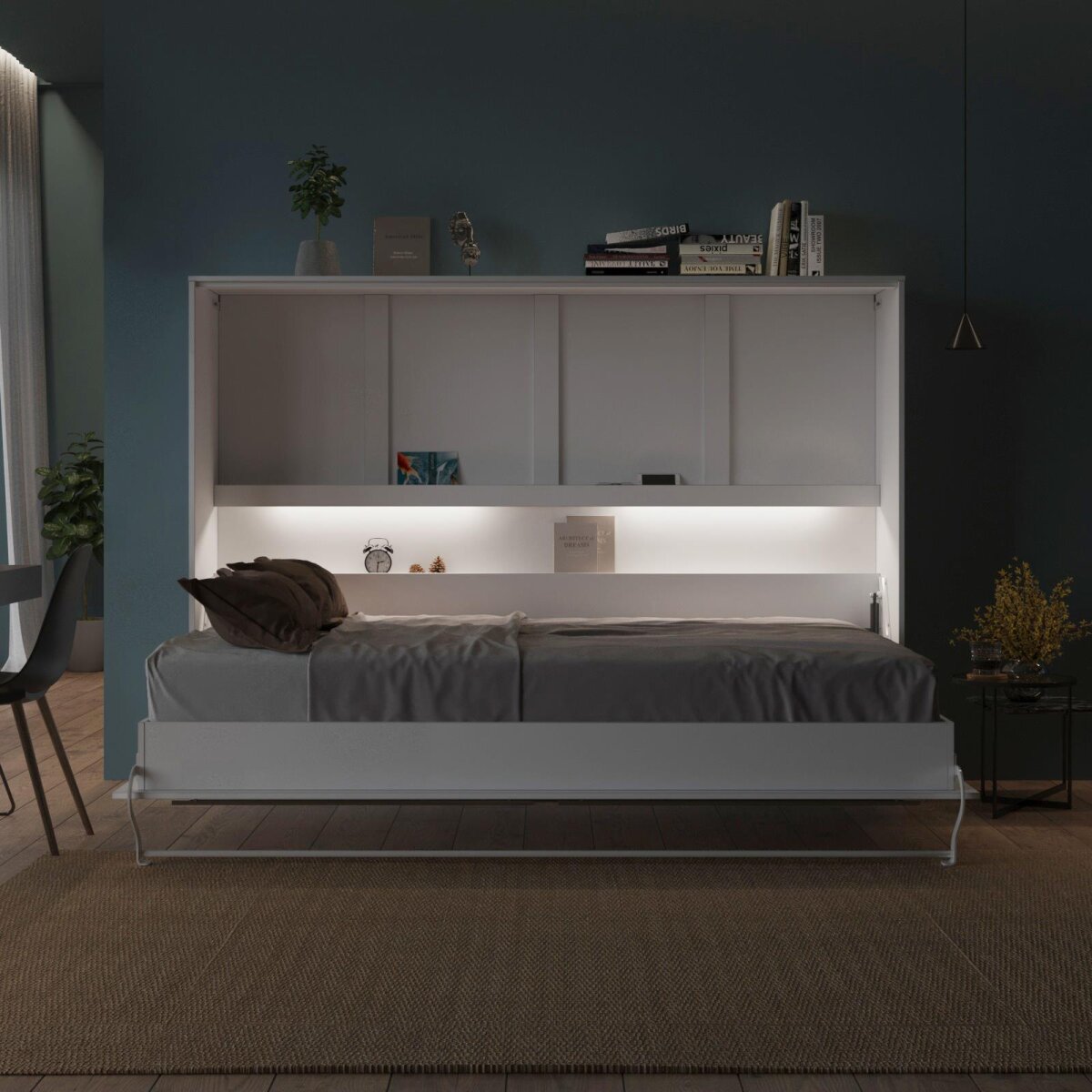 SMARTBett Beleuchtungssatz LED für Schrankbett Standard 90, 120, 140 Horizontal – Ansicht 4