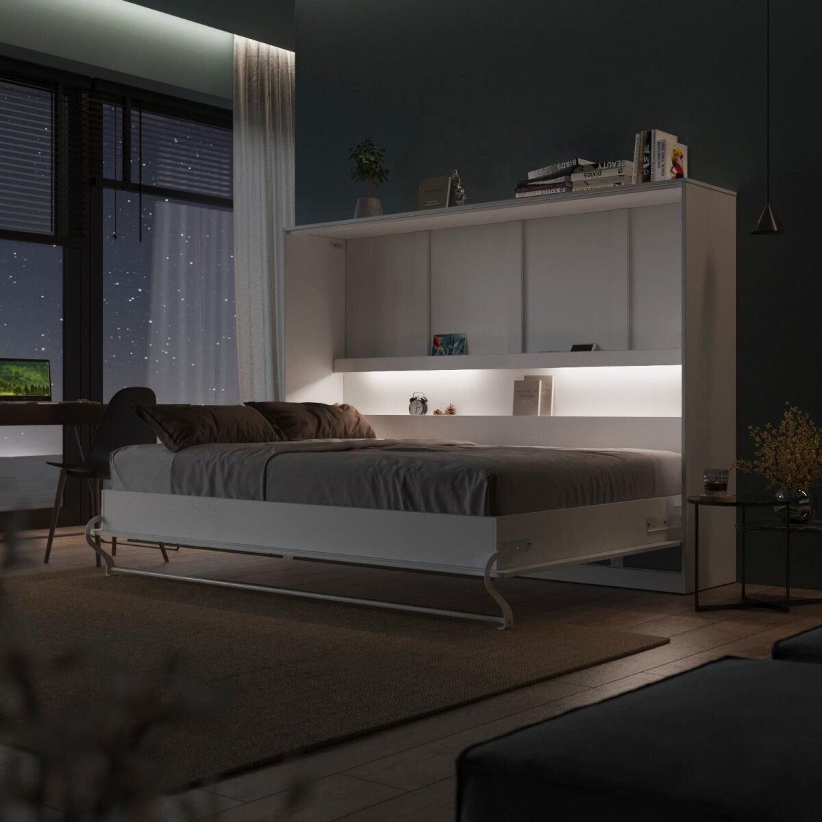 SMARTBett Beleuchtungssatz LED für Schrankbett Standard 90, 120, 140 Horizontal – Ansicht 5