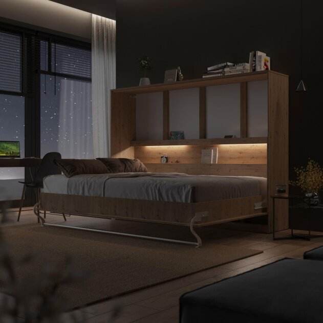 SMARTBett Beleuchtungssatz LED für Schrankbett Standard 90, 120, 140 Horizontal