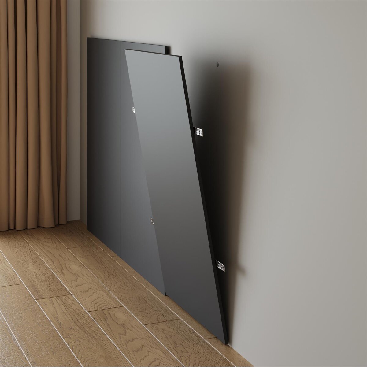 SMARTBett Designpaneel Anthrazit 900 x1682 mm – Ansicht 3