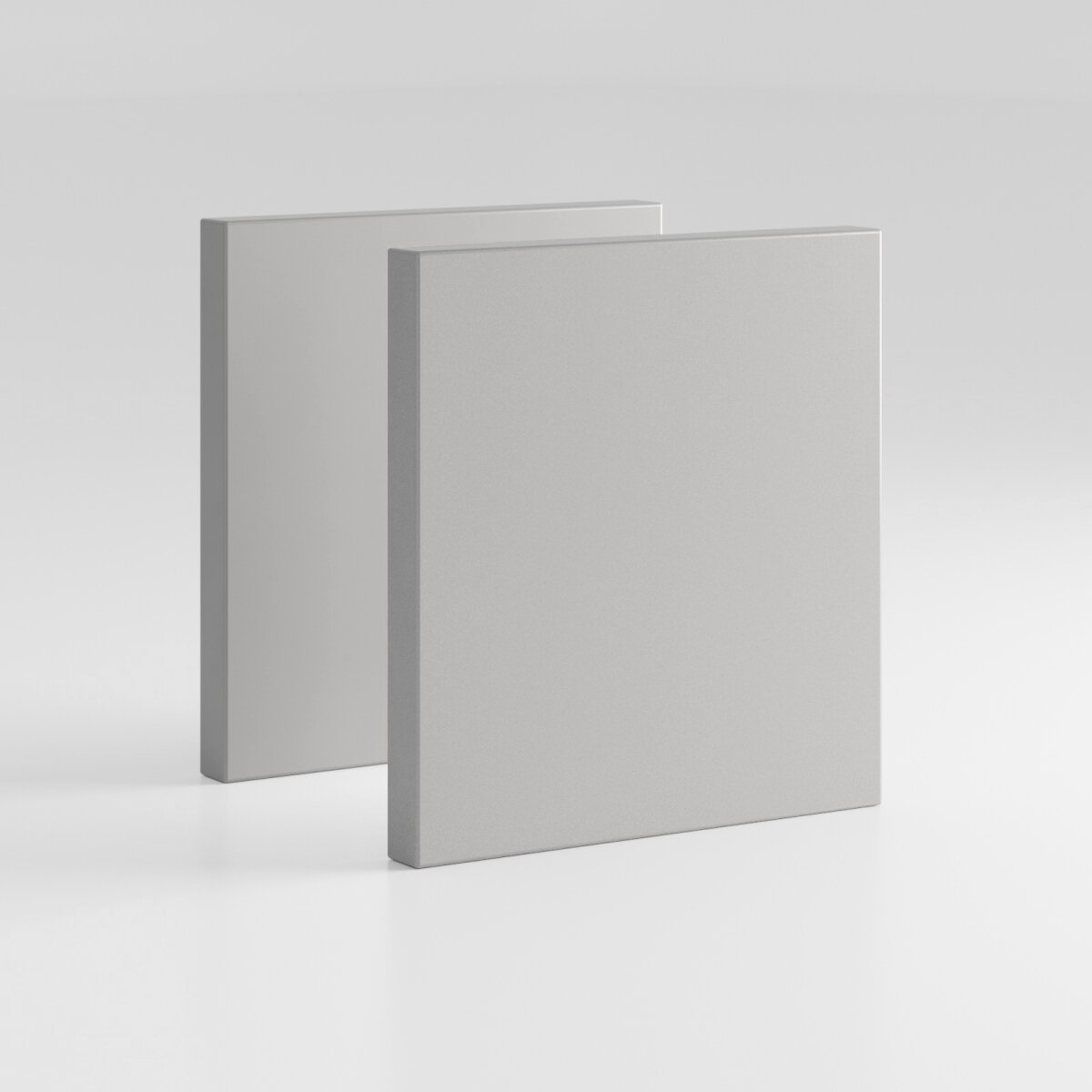 SMARTBett Schrank M2 2.0016 168,2 cm Perlgrau 1 Tür Perlgrau – Ansicht 4
