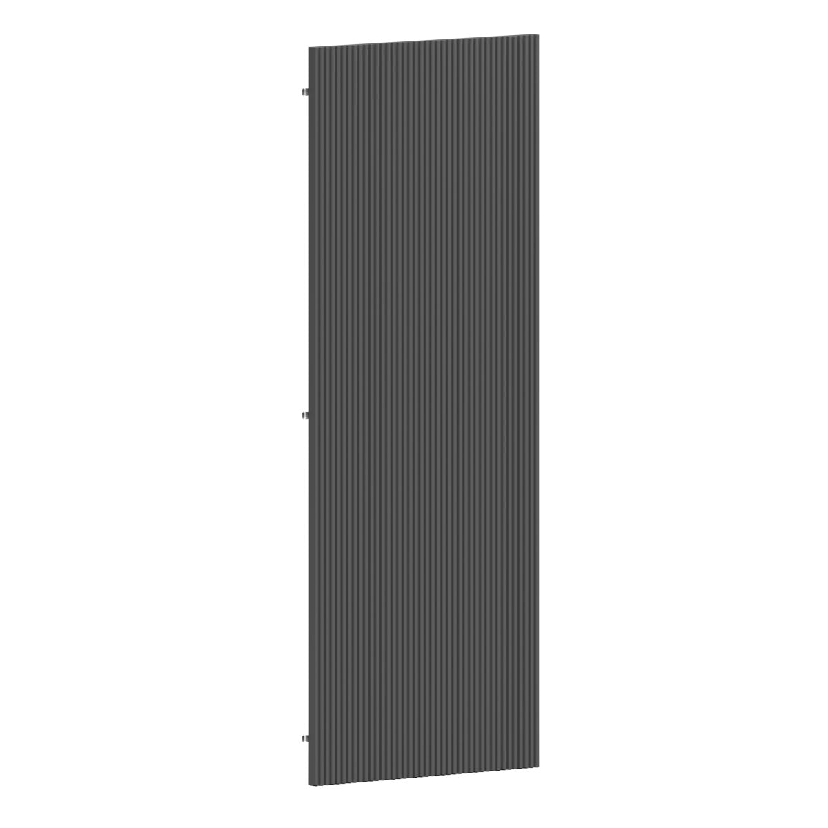 SMARTBett Schrank M2 2.0016 168,2 cm Perlgrau 1 Tür Waves Anthrazit – Ansicht 5