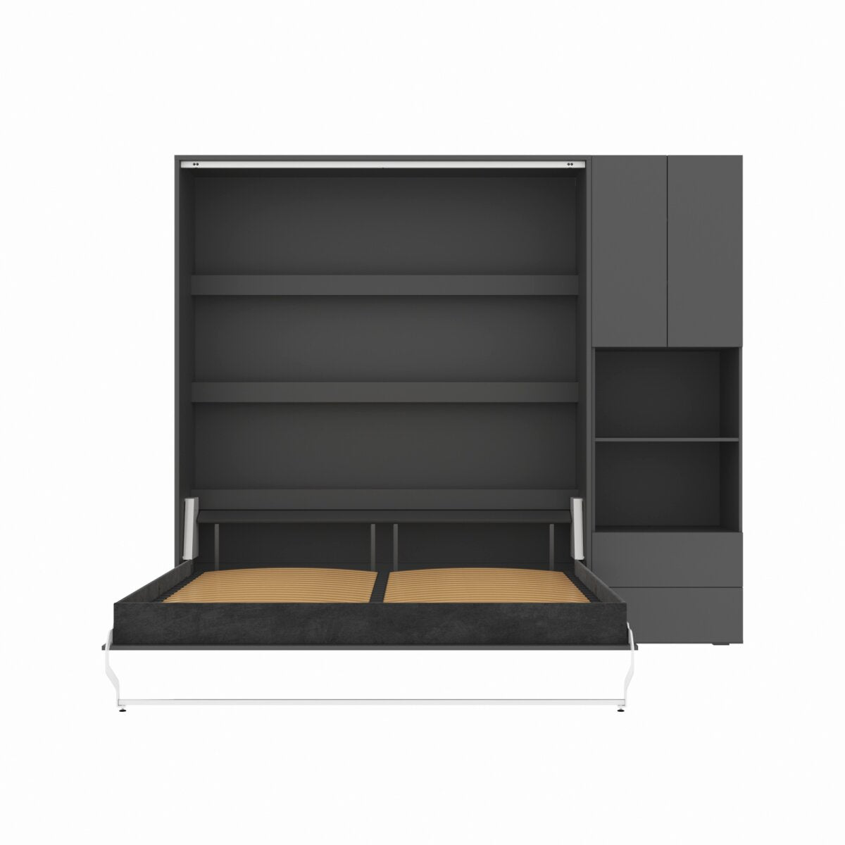 SMARTBett Schrank STA.2.0017 (Serie M3 Tiefe 55 cm) Breite 70 cm Anthrazit – Ansicht 5
