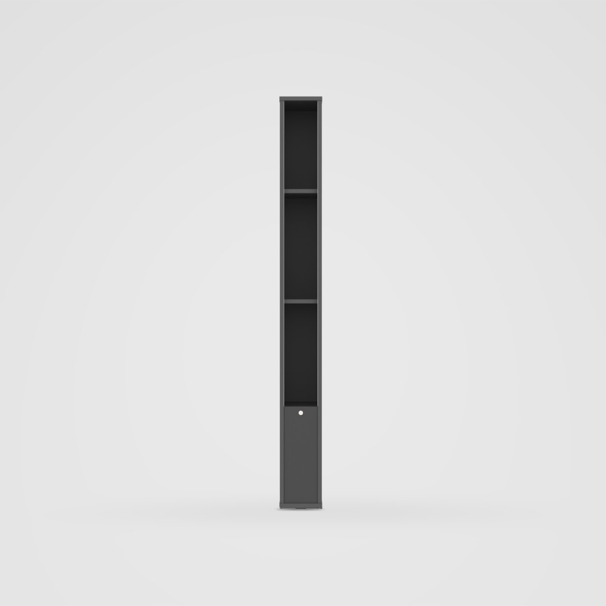 SMARTBett Standregal M1 inkl. LED Anthrazit – Ansicht 2