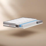 SMARTBett Taschenfederkernmatratze Cloud Smart Comfort H4, 7 Zonen, 120x200 cm