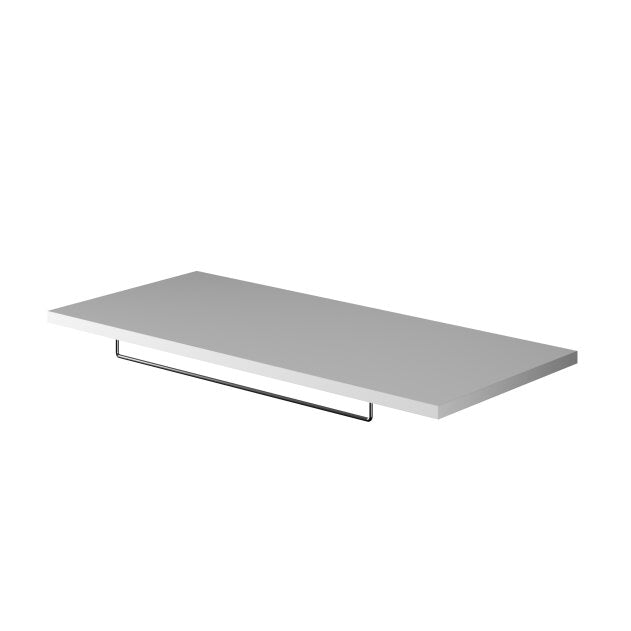 Sofatablett zur Armlehne 26 cm Perlgrau